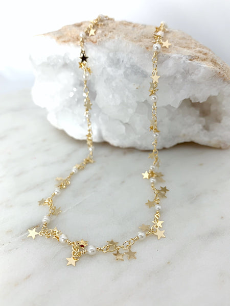 Dangling Stars Necklace