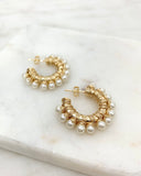 Lucia Pearls Hoops
