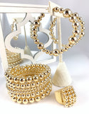 Gold beads Bracelet All-in-one