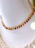 Sophie Necklace - Brown Agate
